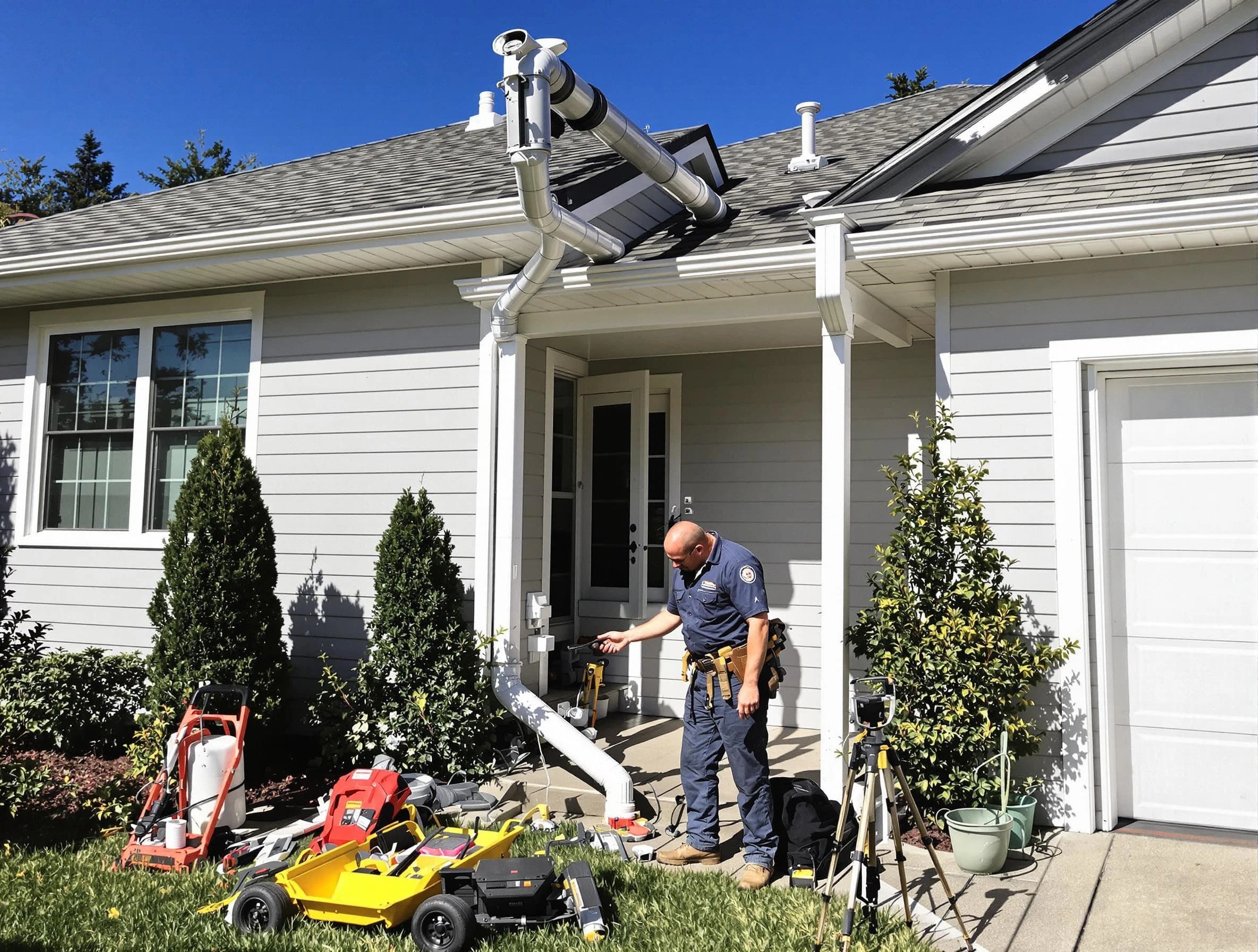 Downspout Repair in Berea